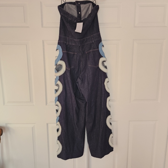 Akira HEART EYES FOR YOU DENIM JUMPSUIT - Picture 11 of 16